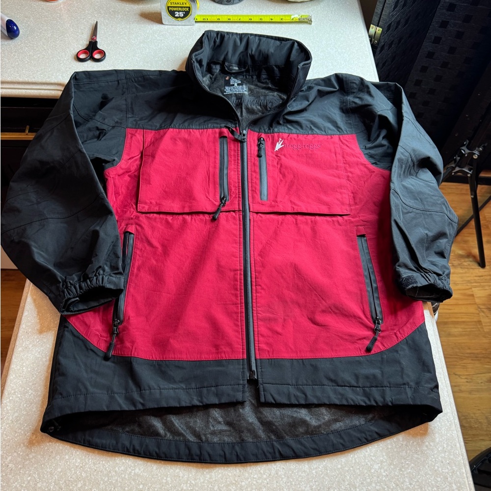 Frogg Toggs Toadz Men's Black and Red Jacket S